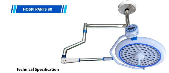 Hospi paris-80' led surgical ot light