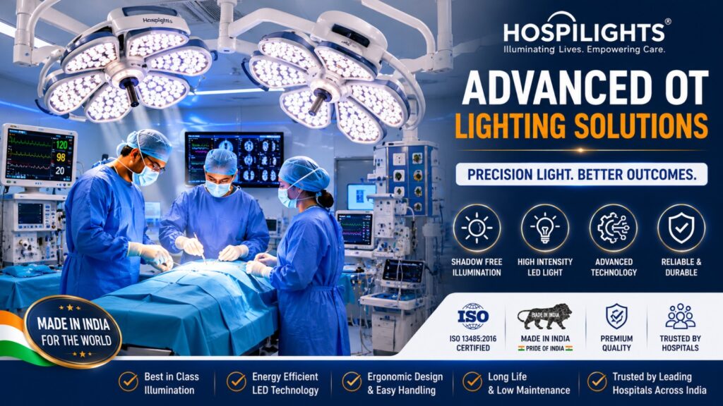 Surgical Lights Manufacturer In India: How To Choose The Right Ot Lighting Partner For Modern Hospitals