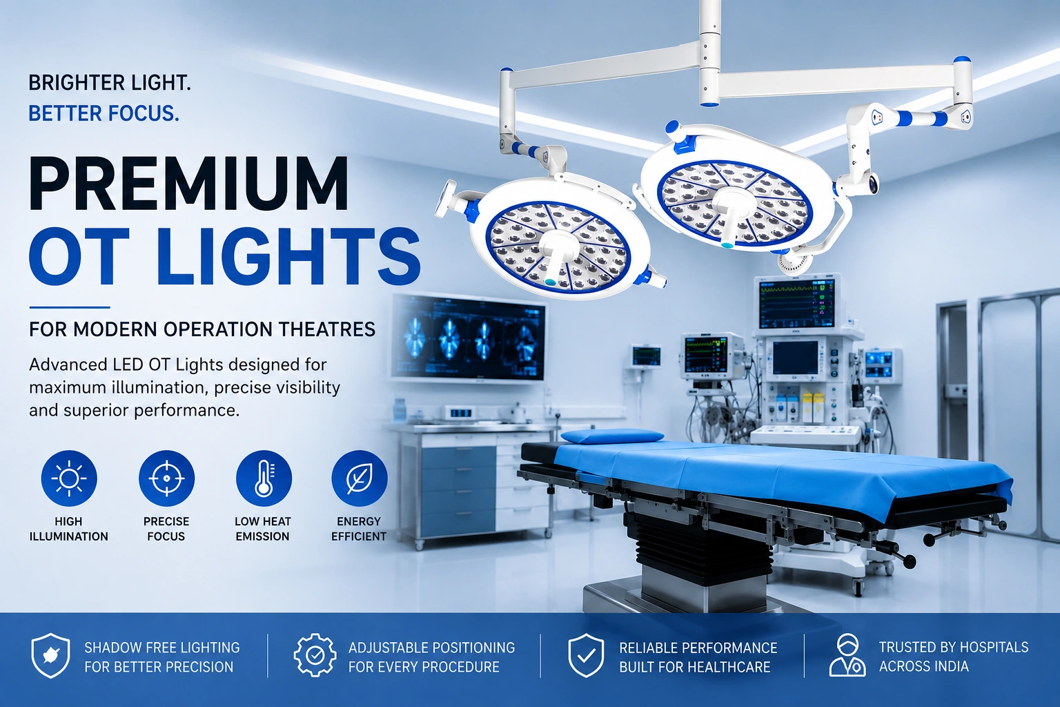 OT Light Supplier in Delhi