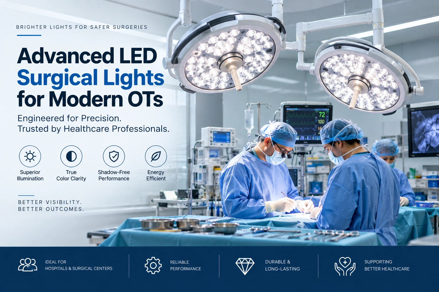 LED Surgical Light Manufacturers in Delhi