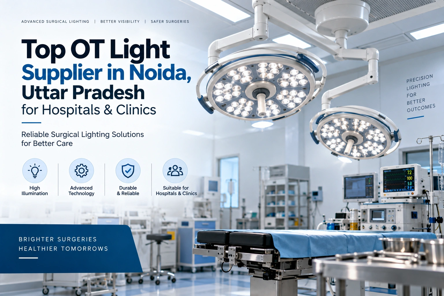OT Light Suppliers in Noida